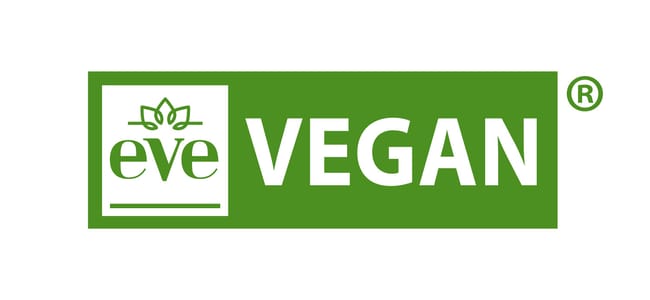 EVE VEGAN label issued by Expertise Vegane Europe - Certification No. VGN012420